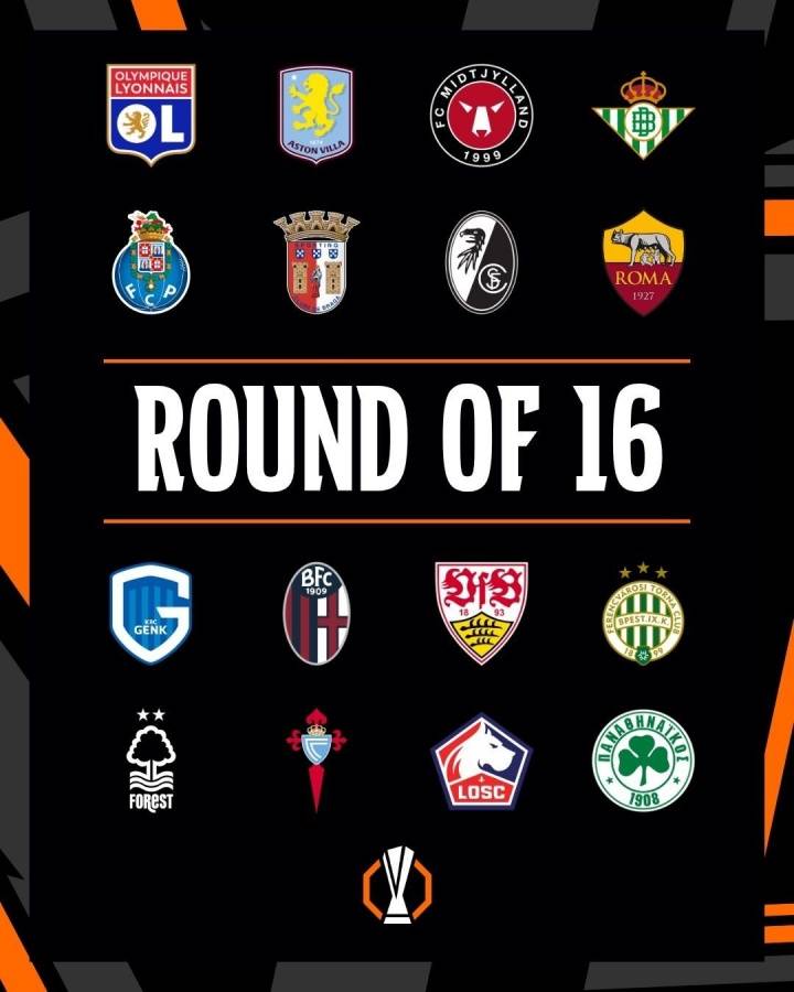 欧联1/8决赛:罗马与博洛尼亚迎意甲内战 维拉PK里尔