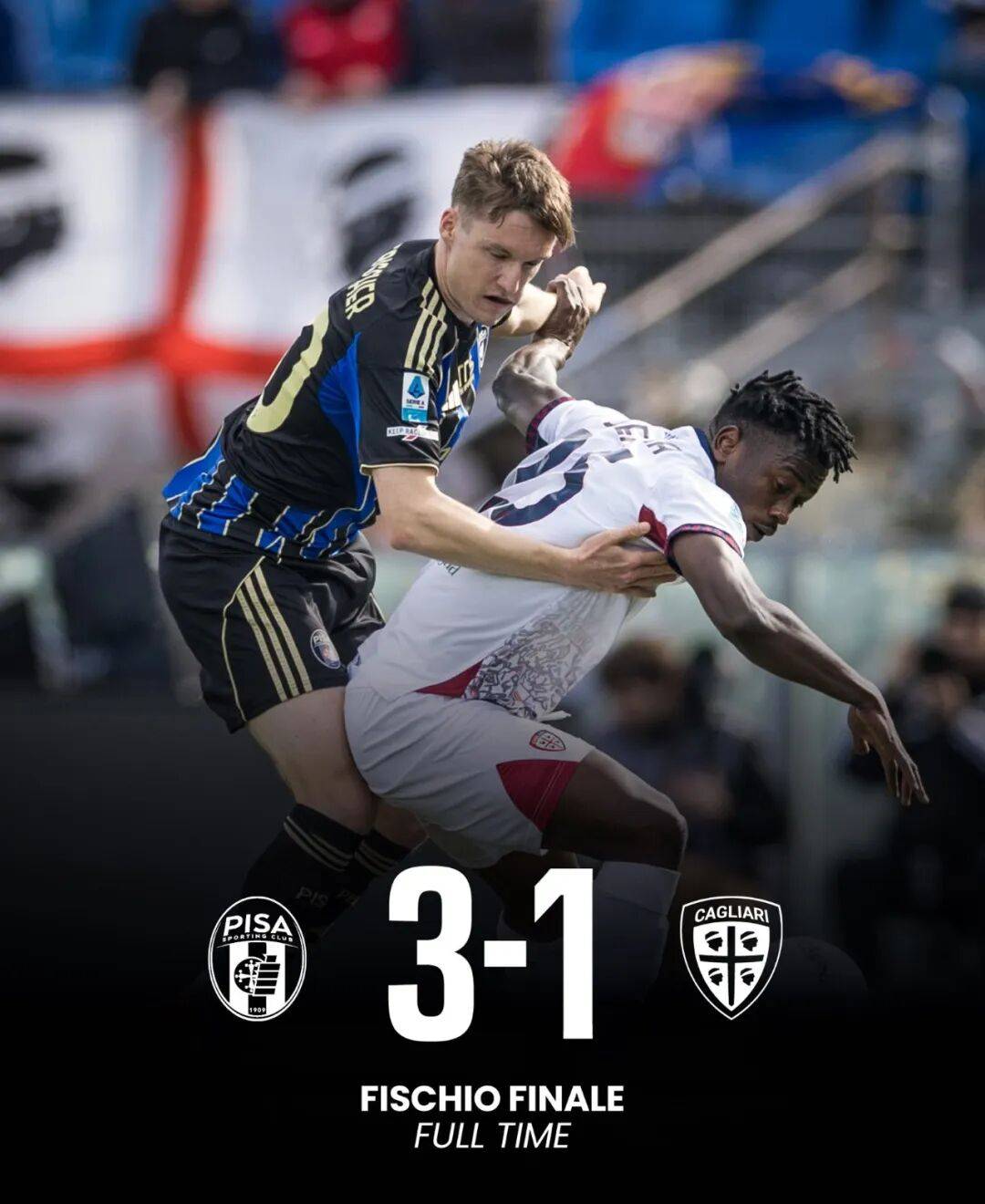 意甲联赛:卡利亚里大失水准,那不勒斯欺软怕硬